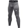 MEETWEE Leggings Uomo, Compressione Calzamaglia Baselayer Pantaloni Sportivo Tights for Gym Jogging Running
