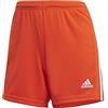 adidas Donna Squadra 21 Shorts, Team Orange / White, XXL