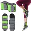 Gaiam Set di pesi per allenamento della forza per donne e uomini, con cinghie regolabili, per passeggiate, corsa, pilates, yoga, danza, aerobica, esercizi cardio (set da 2,3 kg e 4,5 kg)