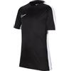 Nike DR1343-010 Unisex Bambini Manica Corta Calcio Top Y Nk DF Acd23 Top SS, Nero/Bianco/Bianco, S (8-10 anni/128-137 cm)