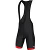 Endura Xtract Gel II Pantaloncini con Bretelle per Uomo, Rosso, S