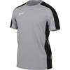 Nike Mens Short-Sleeve Soccer Top M Nk DF Acd23 Top SS, Wolf Grey/Black/White, DR1336-012, S