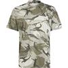 adidas Uomo Train Essentials Seasonal Camo Tee, Putty Grey/Silver Pebble/Olive Strata/Shadow Olive, S