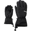 Ziener LETT AS - Guanti da sci per bambini, impermeabili, traspiranti, colore nero, 3