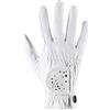 uvex sportstyle diamond, guanti da equitazione elasticizzati unisex, robusti, impreziosito con cristalli Swarovski®, white, 7