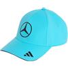 adidas Unisex - Adulto Mercedes - Amg Petronas Formula 1 Team George Russell Hat, Samba Blue, XXS-XS