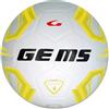 GEMS UN07-0307 OLIMPICO ACADEMY Pallone da Calcio, Calcetto, Calciotto, Futsal, BIANCO/GIALLO Taglia 4