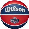 Wilson Pallone da Basket WNBA Team Tribute, Con Canali di Precisione per una Presa Eccezionale, Superficie Adattabile, Squadra: Washington Mystics, Colore: Blu Reale, Taglia: 6