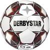 Derbystar 1208 123 - Pallone da calcio Atmos TT, colore: bianco/nero