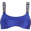 Calvin Klein Top Bikini Donna Bralette con Ferretto, Blu (Midnight Lagoon), M
