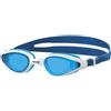 Seac Ritmo, Occhialini da nuoto in piscina e in mare per donna e uomo, bianco/azzurro