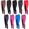 Pfiff 101197 Pantaloni Da Equitazione Per Bambini, Bambini, Pfiff 116 Pantaloni Da Equitazione, Colore: Nero/Marrone, 101197-62-116, Nero / Marrone, 116