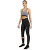Macron Run Scd Beatrix Crop Bra Light Gry Mel Wmn Top Donna