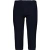 CMP Pinocchietto fitness 38D8745 Pantaloni, Bambina, Black Blue, 110