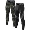 MEETWEE Pantaloni Termici Uomo, Calzamaglia Termica Biancheria Intima Traspirante Asciugatura Rapida per Ciclismo e Lo Allenamento Sci Corsa