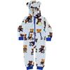 Inter linea Xmas - Tutina orsetto vacanze invernali 25/26 felpata neonato infant con motivo natalizio e logo ufficiale 100% polistere - Taglia 24M