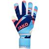 JAKO Guanti da portiere unisex River WRC Protection, SkyBlue/Coral/Navy, 12