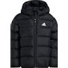 adidas Unisex - Bimbi 0-24 SYNTHETIC DOWN INFANTS JACKET, black/black/black, 9-12 Months
