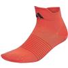 adidas Unisex - Adulto Performance Designed for Sport Ankle Socks, bright red/black, 48-51