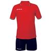 GIVOVA Street Kit Calcio Unisex - Adulto, Multicolore (Rosso/Blu), L