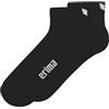 Erima Calze PERFORMANCE Confezione da 2 (8182601) Unisex - Bambini e ragazzi, nero, 27-30