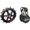 Clicgear Ruote Clicgear 3.5/4.0 Hedgehog - confezione da 3 + copricerchi Clicgear Longridge CGWC01 Clicgear per carrello da golf Clicgear, neri, grandi
