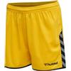 hummel hmlAUTHENTIC Poly Shorts Woman Color: Sports Yellow/Black_Talla: XS