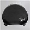 Speedo Unisex Cuffia da nuoto per capelli lunghi | Cuffia da nuoto | Non tira i capelli | Facile da indossare Black One Size