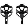 ZEFAL Pulse A2-2 x Portaborraccia Bici Leggeri - Porta Borraccia Bici da Corsa, MTB, Ebike - 26g Ogni - Nero