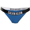 Calvin Klein Slip Bikini Brasiliana Donna Stile Brasiliana, Blu (Dynamic Blue), L
