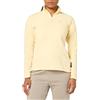Helly Hansen Donna W Daybreaker 1/2 Pile con Cerniera, Giallo Crema, XS