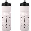 ZEFAL Pack Sense Soft 80 - Set di due Borracce Bici e MTB - Borraccia Ciclismo e Sportiva Flessibile e Inodore - Borraccia Bici Senza BPA - Tappo in Silicone - Bianco, 2 x 800ml