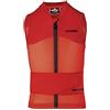 ATOMIC AN5205022S Live Shield Vest JR, Gilet di Protezione da Sci per Bambini, Taglia S, Rosso