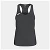 Joma Maglietta a Bretelle R-Winner, Grigio, 4XS Donna