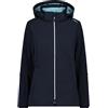 CMP Giacca Donna Cappuccio Zip Giacca in softshell Donna (Pacco da 1)