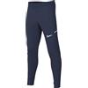 NIKE FZ9816-410 Y NK DF ACD25 Pant KPZ Pantaloni Sportivi Unisex Ragazzi Midnight Navy/White/White Taglia XL