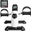 Himaly Mini cyclette portatile a pedale, per palestra, fitness, gambe, braccia, allenamento, resistenza regolabile, con display LCD, per donne e uomini