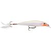 Rapala Esca con Ganci N. 4/5, Profondità di Nuoto 1.2-1.8m, 10cm Dimensioni, Glow Ghost