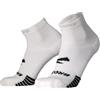 BROOKS 280497100 Ghost Lite Quarter 2-Pack Calzini Unisex Adulto White Taglia 25