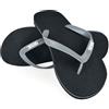 SEAC Ohau, Infradito in Gomma per Mare, Piscina, Spiaggia e Barca, Nero/Grigio, 35/36