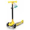 SereneLife Monopattino Bambino Pieghevole, Monopattino Bambina a 3 Ruote con Luci LED, Manubrio Regolabile e Freno, Monopattino a 3 Ruote, Scooter per Bambini e Bambine dai 3 Anni fino a 50 kg