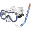 SEAC Set Salina Maschera e Tubo da Snorkeling per Adulti, Ragazzi e Bambini