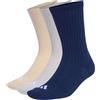 adidas Cushioned Essentials Crew Socks 3 Pair Pack CALZINI Unisex - Adulto