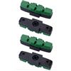 BBB Cycling - Pastiglie per freni a cerchio HydroStop - Bicicletta Elettrica - Fornisce modulazione e durata - Sistemi di freni idraulici Magura - Accessori per biciclette - 34 g - Verde