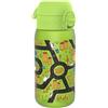 Ion8 Borraccia per Bambini, 350 ml, a Prova di Perdite, Facile da Aprire, Serratura Sicura, Lavabile in Lavastoviglie, Senza BPA, Maniglia per il Trasporto, Facile Pulizia, Auto