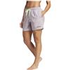 Adidas Donna Branded Beach Shorts, preloved Fig/Aurora Black, S