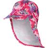 Speedo Bambina Learn to Swim Sun Protection Hat Protection Hat, Rosa/Viola, M