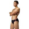 Speedo Hyperboom Splice Briefs |Quick Drying | Training | Fitness | Chlorine Resistant Costume a Slip per Uomo, Black/Coral Sands, 30