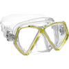 Mares Zephir Jr - Maschera subacquea per bambini con doppia lente temperata, micro-frame, faciale in siliter e fibbie EZ Adjust 360°