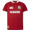 Canterbury of New Zealand British And Irish Lions Replica - Camicia Niños Unisex, Red Dahlia,